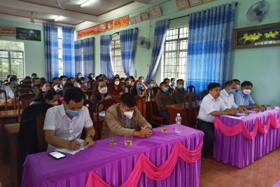 HỘI NGHỊ BAN ĐẠI DIỆN CHA MẸ HỌC SINH TRƯỜNG THCS HÙNG VƯƠNG NĂM HOC 2021-2022