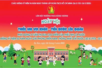 Hưởng ứng Ngày hội “Thiếu nhi vui khỏe – Tiến bước lên Đoàn”