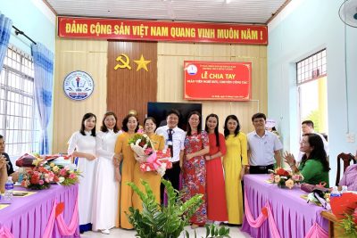 HỘI NGHỊ CÁN BỘ VIÊN CHỨC NGƯỜI LAO ĐỘNG NĂM HỌC 2023-2023 VÀ CHIA TAY ĐỒNG NGHIỆP