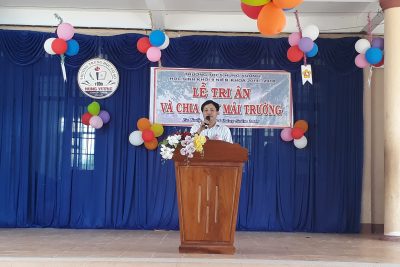 LỄ TRI ÂN CỦA HỌC SINH KHỐI LỚP 9 NĂM HỌC 2017-2018 TẠI TRƯỜNG HÙNG VƯƠNG