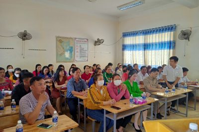 HỘI NGHỊ BAN ĐẠI DIỆN CHA MẸ HỌC SINH NĂM HỌC 2022-2023