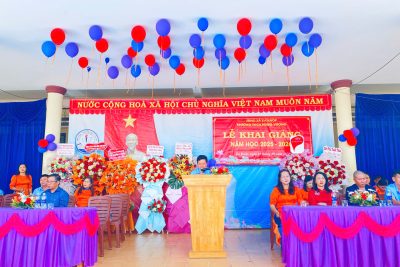 THCS Hùng Vương rộn ràng chào đón năm học mới, chào đón các em học sinh lớp 6 trong Lễ Khai giảng năm học 2025-2026